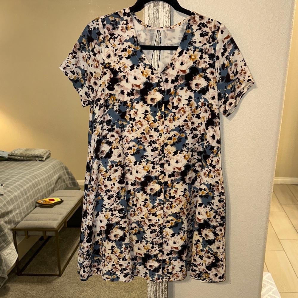 Floral Mini Dress